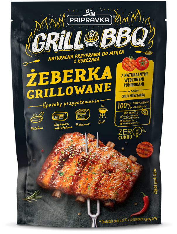Żeberka grillowane