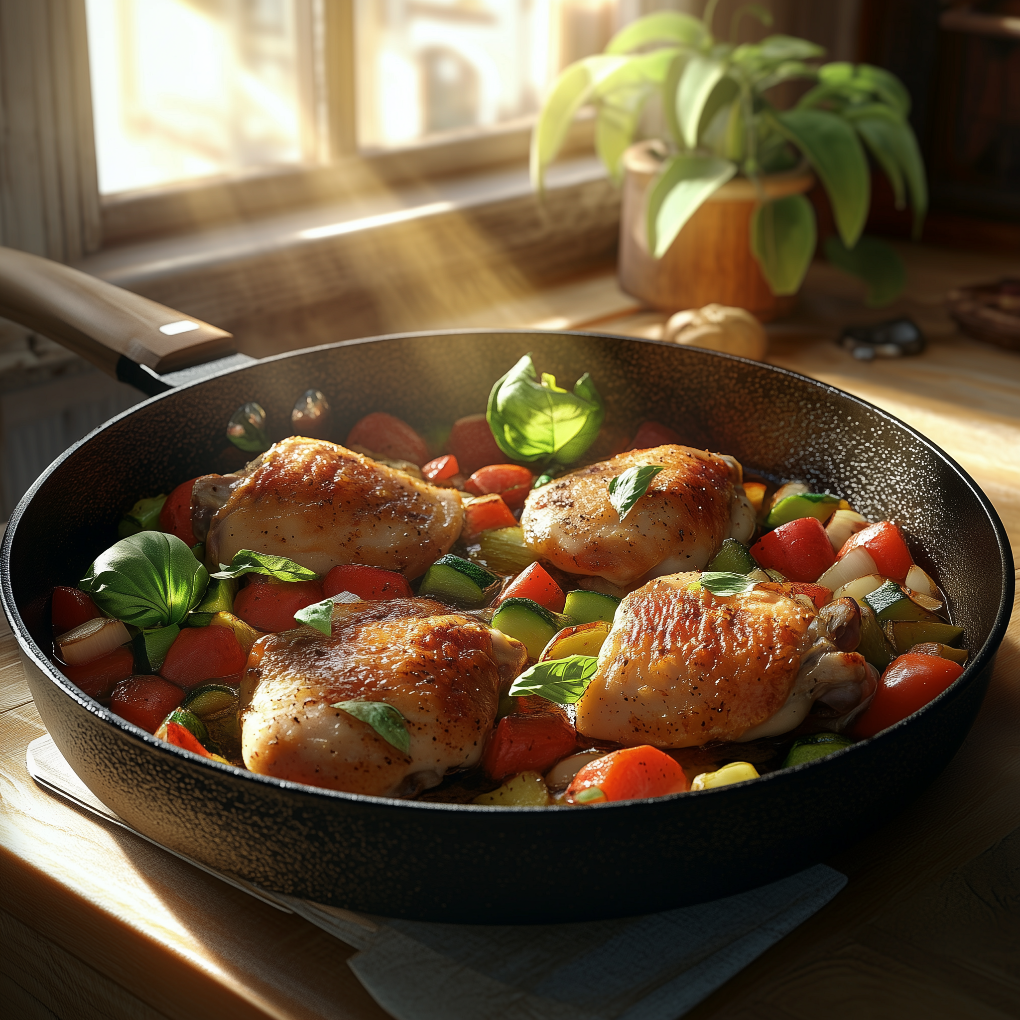 karyna101912_ultra-realistic_photo_fried_chicken_thighs_with_ve_ca766070-438b-43e9-82a4-6c5d0d80b810