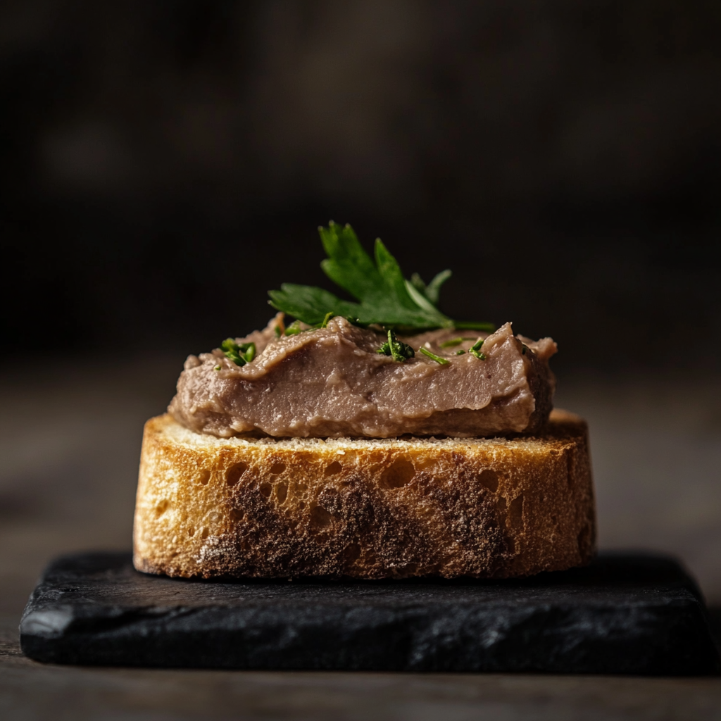 karyna101912_ultra-realistic_photo_liver_pate_on_a_crouton_d436a9c8-8174-4d26-9fec-177b55aa97af