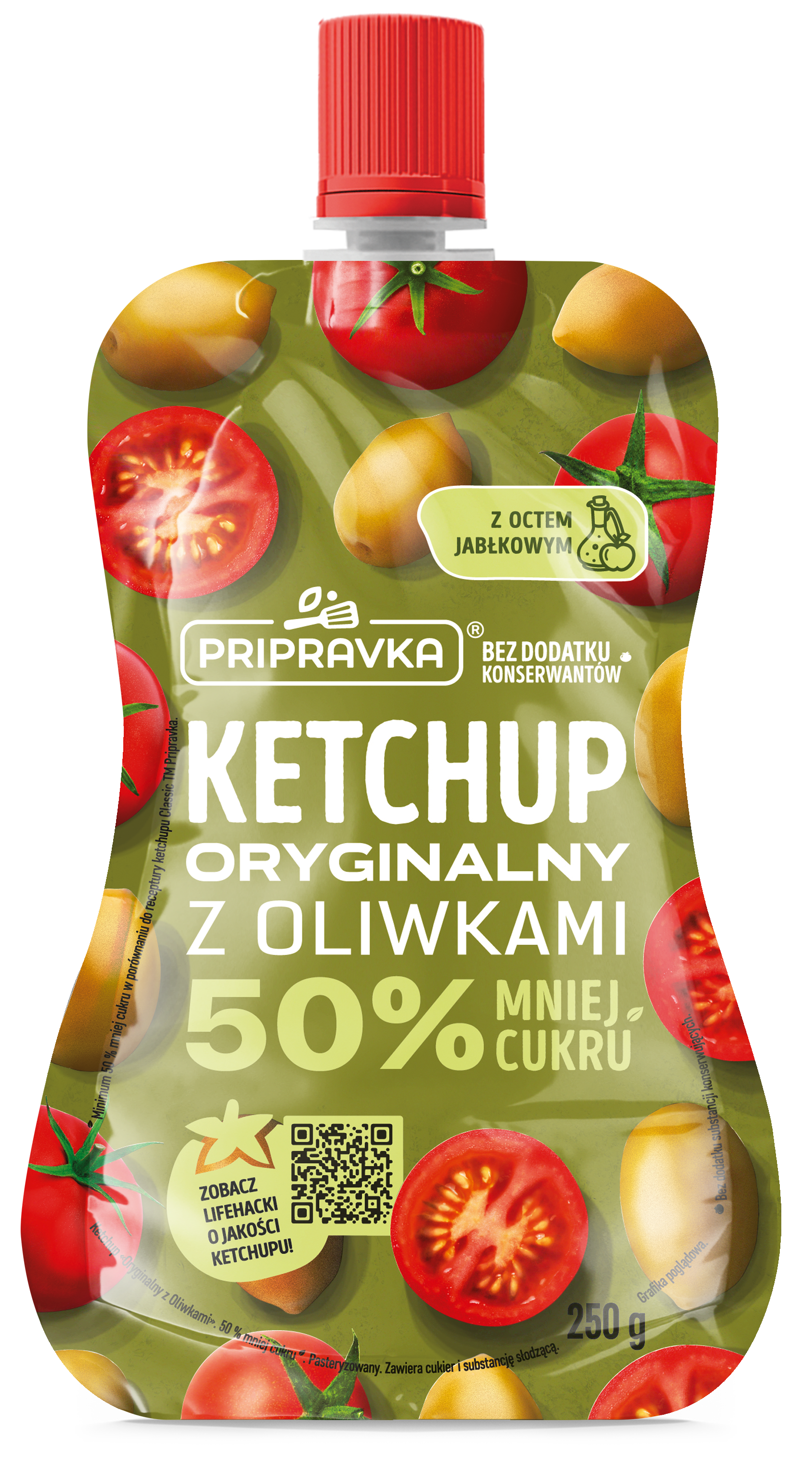 Ketchup „Oryginalny z oliwkami”