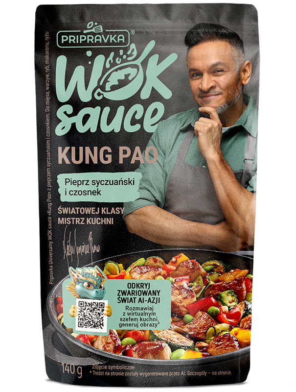 WOK sauce «kung pao» PIEPRZ SYCZUAŃSKI I CZOSNEK